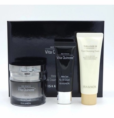 ISA KNOX Age Focus Mela Care For All Cream Special Set 3 Items Moisture K-Beauty