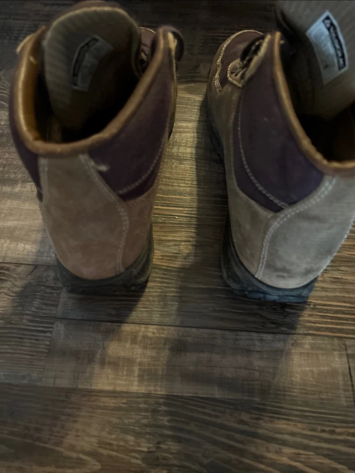 VASQUE 7115 женщин США размер 9,5 M фиолетовый бежевый замши Skywalk туристические ботинки - Изображение 2 из 4