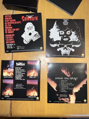 RARE SAMHAIN BOX SET DANZIG MISFITS Missing The Live CD no