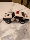 Vintage 10" Tin Friction Motor 1970 Camaro PoliceCar Highway Patrol UNTESTED — photo 2
