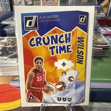 2025 Donruss WNBA - A'ja Wilson - Crunch Time #13 - Las Vegas Aces
