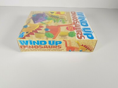 4M Wind-Up Dinosaurs Kit - Build & Race 4 Cardboard Dinosaurs, STEM Toy For Kids 5+