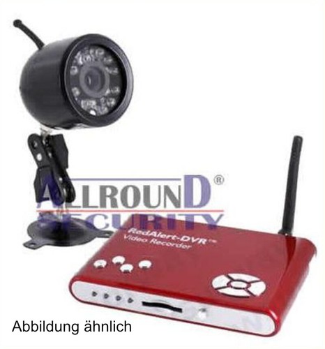 4CH Wireless Mini DVR + 1x Funk IR-Kamera, SD Card Slot Abbildung ähnlich - 第 1/1 張圖片