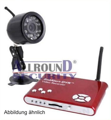 4CH Wireless Mini DVR + 1x Funk IR-Kamera, SD Card Slot Abbildung ähnlich - Afbeelding 1 van 1