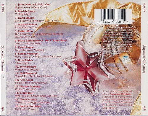 NEW Original US CD Various – Superstar Christmas 1997 Mariah Carey - Picture 2 of 3