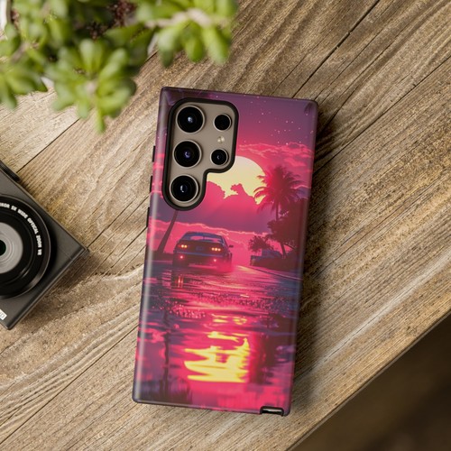 Neon Beach Sunset Drive Horizon Phone Case for iPhone, Samsung Galaxy, Pixel - 第 87/141 張圖片