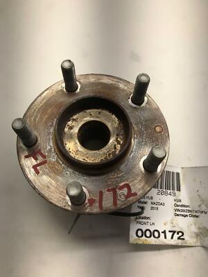 2010 Mazda 3 Cv Axle 1 PC Front Wheel Bearing Hub Assembly For