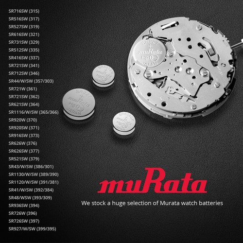 Murata 371 (SR920SW) Silver Oxide Watch Battery (2 Count) - Replaces Sony 371 - Picture 5 of 8