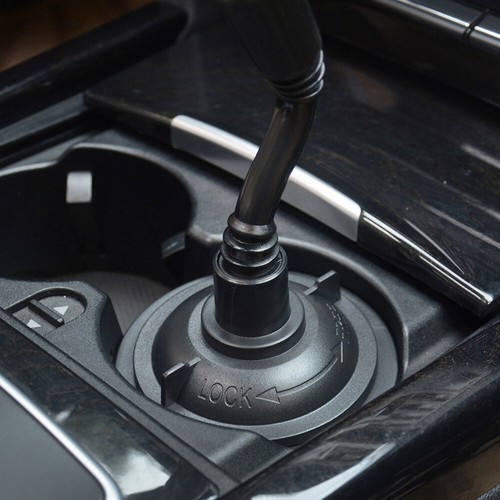 Phone Cradle Car Mount Adjustable Car Phone Holder Automobile Cup Holder - Photo 12 sur 12
