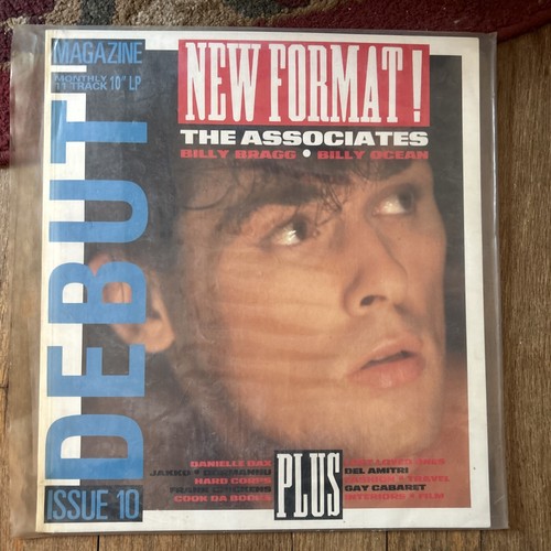 Debut Magazine Issue 10 , LP Record The Associates, Billy Ocean, Fleetwood Mac