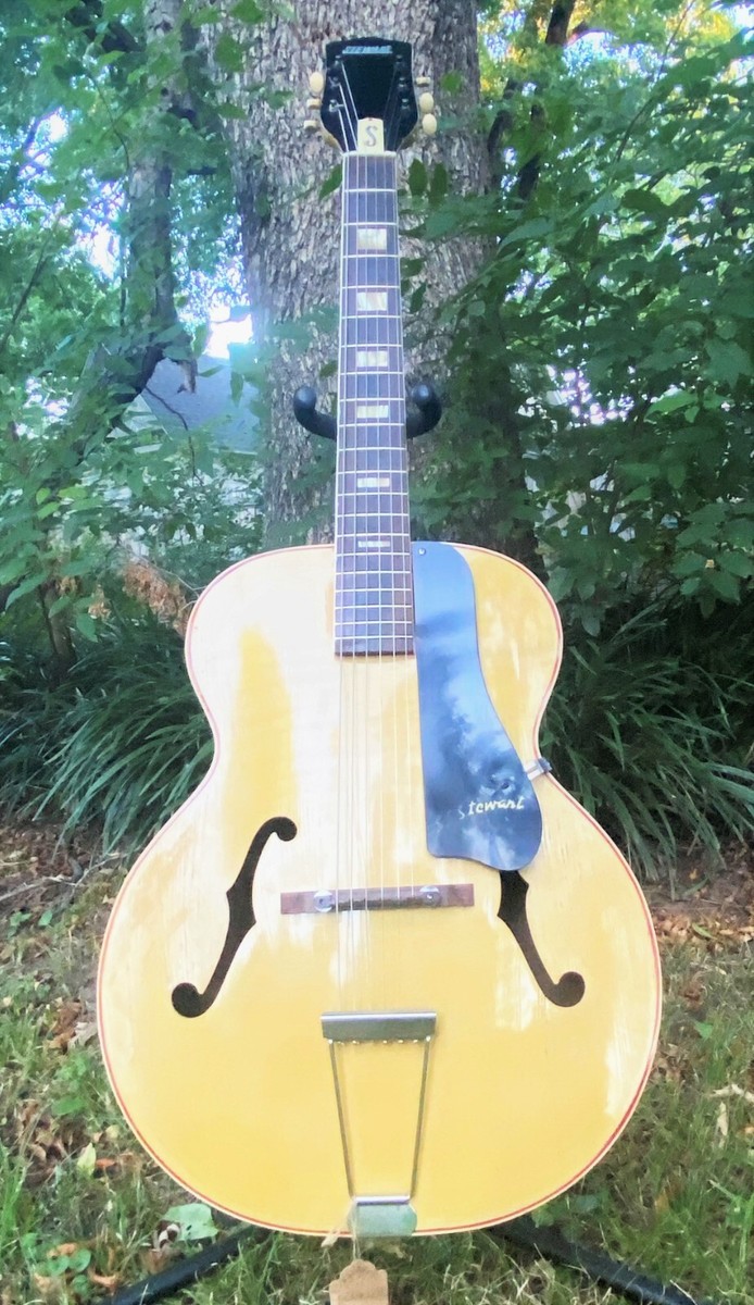 1958 SS Stewart Archtop Guitar 9012 H 982 | eBay