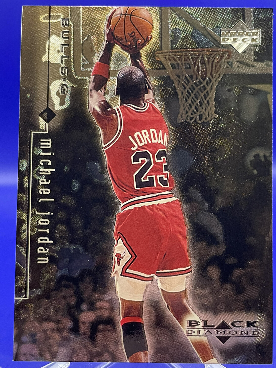 1998-99 Upper Deck Black Diamond Michael Jordan Chicago Bulls #7