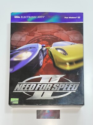 Need For Speed II - Big Box PC - Windows 95 - Édition Complète - Microsoft