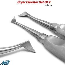 Dental Elevator Cryer Left & Right  Oral Surgery Tooth Extracting Instruments CE