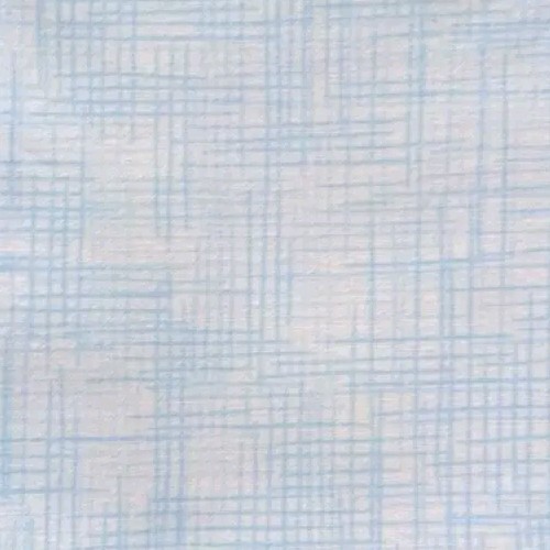 20"" 44""W blau abstrakte Luk Linien Steppen Schätze Baumwolle Stoff - Bild 1 von 9