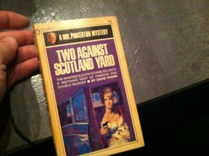 TWO AGAINST SCOTLAND YARD  PINKERTON  PB   BOOK   BOX 44