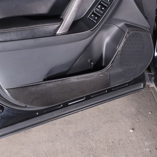 Carbon Fiber Front Door Anti-kick Panel Sticker For Subaru Forester 2013-2018 - Picture 6 of 12