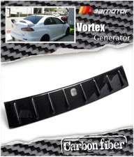 Shark Fin Carbon Vortex Roof Generator W Antenna 5x6cm Fits Mitsubishi Evo 10 X