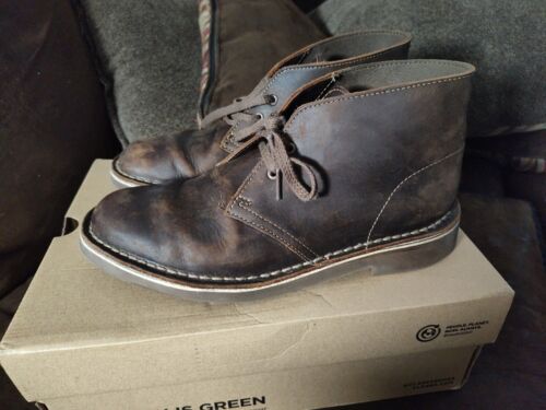 Clarks Bushacre 2 Herren Chukka Stiefel - Bienenwachs, US Größe 7 - Bild 3 von 12