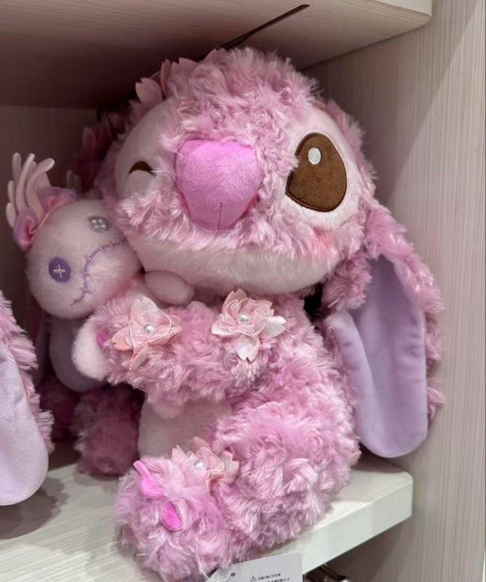 ディズニーストア　スティッチ　さくら　2025 Japan Tokyo Disney Store Stitch Plush Toy SAKURA Pink 2025