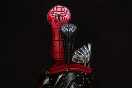 Spider-man and Black Spiderman Venom Golf Headcover Set (1 set of 2)