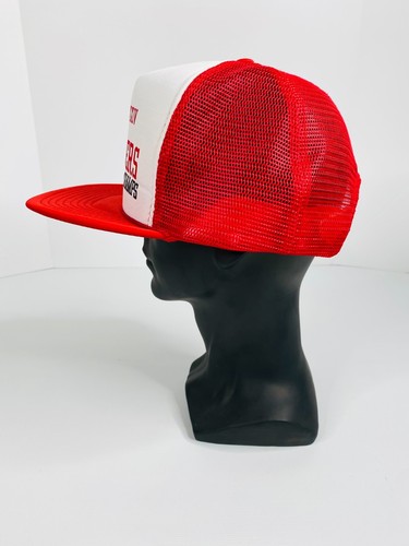 Vintage San Francisco 49ers Superbowl XXIV Championship Trucker Hat 1990 RARE - Picture 2 of 8