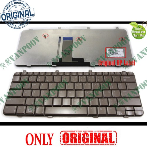 Neu US Laptop Tastatur HP Pavilion dv3 dv3-1000 dv3Z dv3Z-1000 Bronze Backlit - Bild 1 von 8
