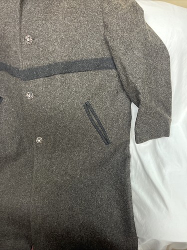 Vintage Modell Keil Munchen Wool Coat Loden Aus Bayern Mens Size L/XL Big Waist - Picture 6 of 10