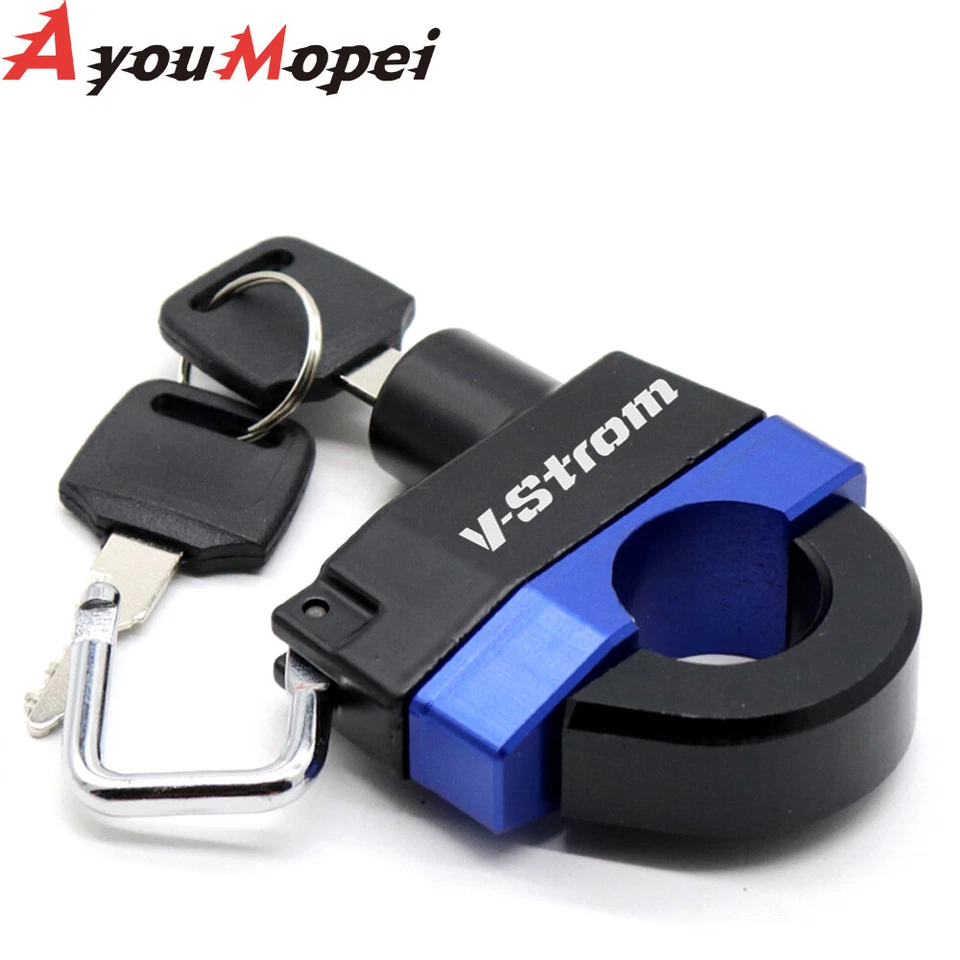 Bloqueo de casco antirrobo para SUZUKI V-Strom1000 DL650 V-Strom 250 DL 650 DL650/250 Foto 4 de 4