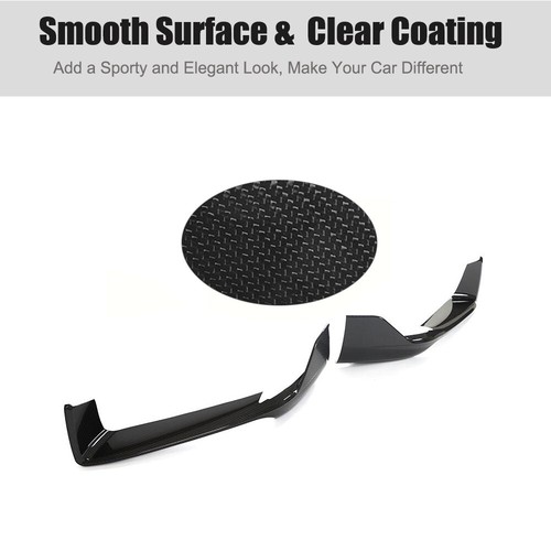 For Porsche 911 992 2019+ Dry Carbon Front Bumper Splitter Air Vent Cover Fins - Picture 3 of 12