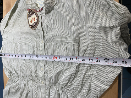 JOE BROWNS Striped Long Sleeve Button Tunic Shirt - Women's Sz XL - NEW - Picture 7 of 13