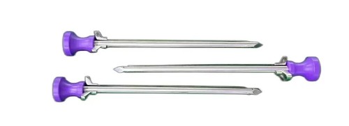 Laparoskopie endoskopisch SPC suprapubisch halbtrokar Instrumente Set 18fr 20fr 22fr - Bild 4 von 6