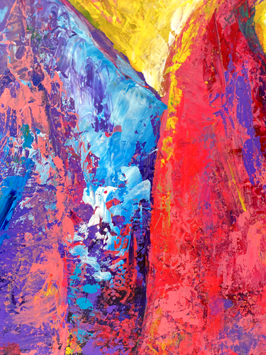 Yellow Painting Ballet Painting Custom Painting For Home Modern Decor 46x46" - Picture 7 of 11