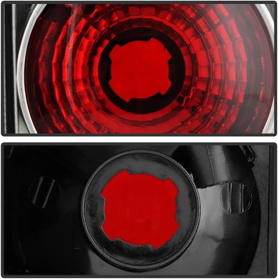 适用于 1996 - 1997 - 1998 - 1999 - 2000 丰田 4Runner 制动铬制尾灯左 + 右 — 第 3/4 张图片