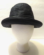 Vtg Pocket Hat Mens Fedora Blue Size 7 Retro