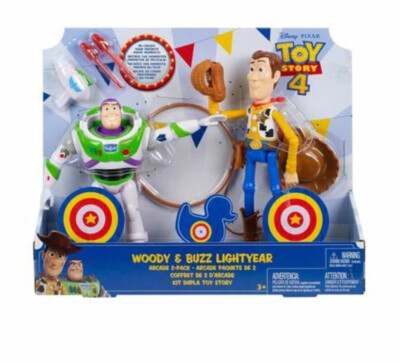 Toy Story 4 Woody And Buzz Ligthtyear Arcade 2 Pack Figures Toy Story 4 Woody And Buzz Ligthtyear Arcade 2 Pack Figures