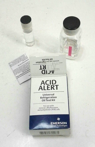 Emerson Acid Alert PCN-064427 Universal Refrigeration Oil Test Kit