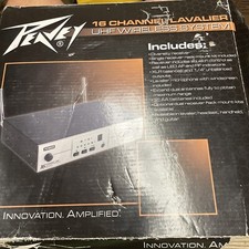 Peavey 16 Channel Lavalier Uhf Wireless System Diversity Receiver Vguc
