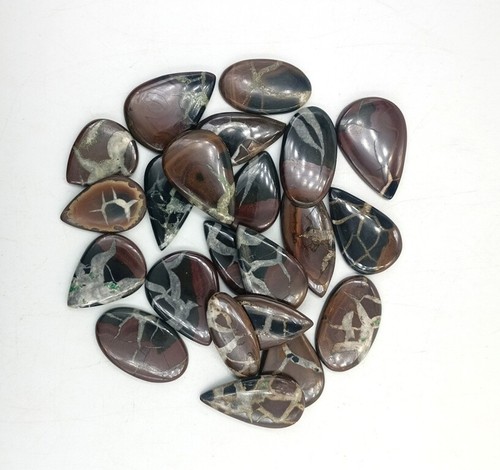 Black septarian Natural Lot HaNDMADE Stone Septarian Jewelry Loose Lot 71951 - Picture 4 of 5