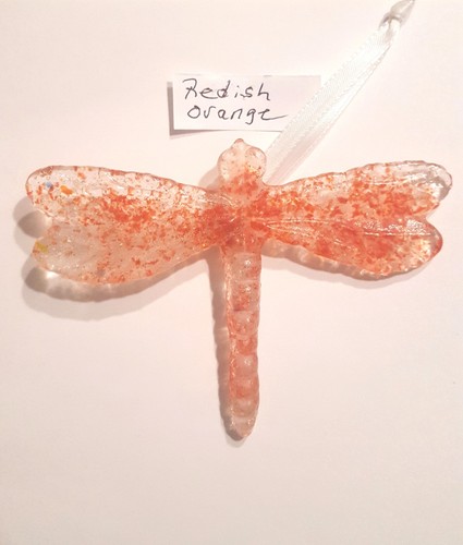 Libelle - großer Sonnenfänger Handarbeit aus Schmelzglas - Bild 25 von 25