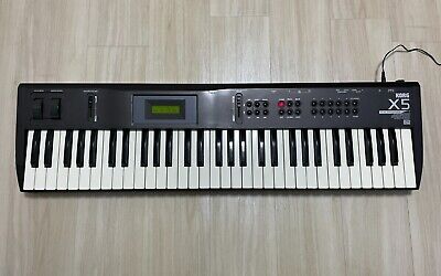Korg X5 61-Key Keyboard Synthesizer with Adapter Used from Korg X5 61-Key Keyboard Synthesizer with Adapter Used from