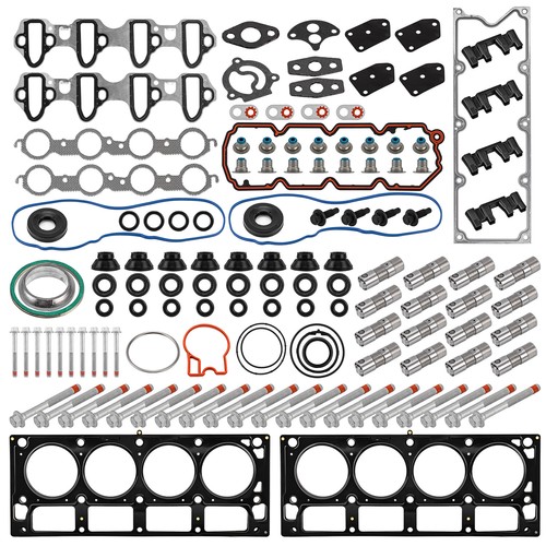 For GM Chevy 5.3L NON-AFM Cylinder Head Gasket Set Head Bolts Lifters & Guides - Bild 5 von 16