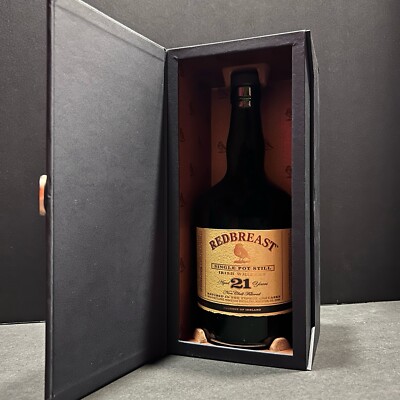 Redbreast - 21 Year Single Pot Irish Whiskey - Empty 750 mL Bottle w/ Box
