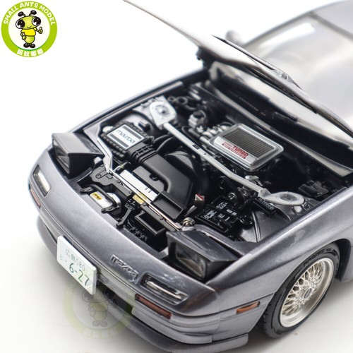 1/18 Mazda Savanna RX-7 RX 7 FC3S Whelart Grey Diecast modelo coche de juguete - Imagen 14 de 18