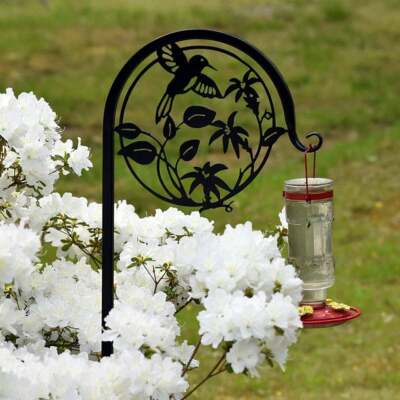  Shepherd Hook-Hummingbird 60'' Hang Plant/Chime-4display options