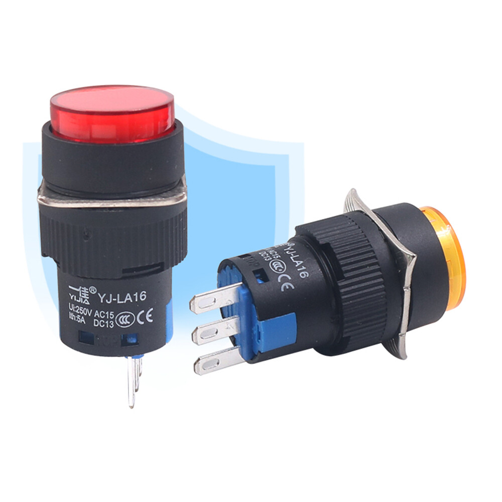 Deliqiba On/Off Switch Red Light Illuminated 4 Pin Dpst On/Off Snap In Rocker Switch 16a 20a 250v Ac - Foto 13