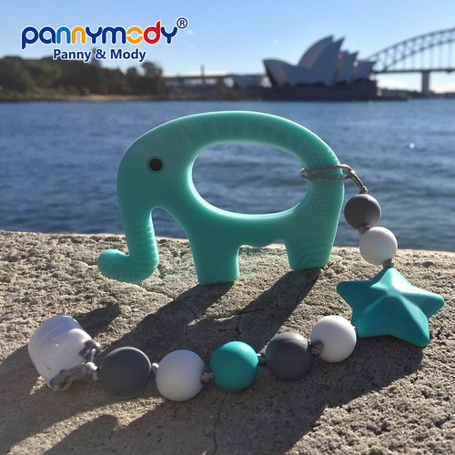 Baby Teething Toy with Dummy Clip Soother Chain Binky Teether Shower Gift ZT - Picture 47 of 47