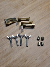 Mounting Clips for Ceramic Sink Set of 4 Clip  Screw  Anchor 