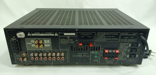 Kenwood KR-V6040 Audio Video Stereo Receiver Without Remote - Tested (36377-2) - Picture 8 of 14