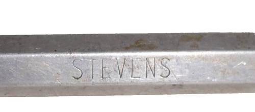 Vintage Stevens Pocket Level ~ w/Clip ~ Spirit/Bubble Level ~ Aluminum - Picture 4 of 5